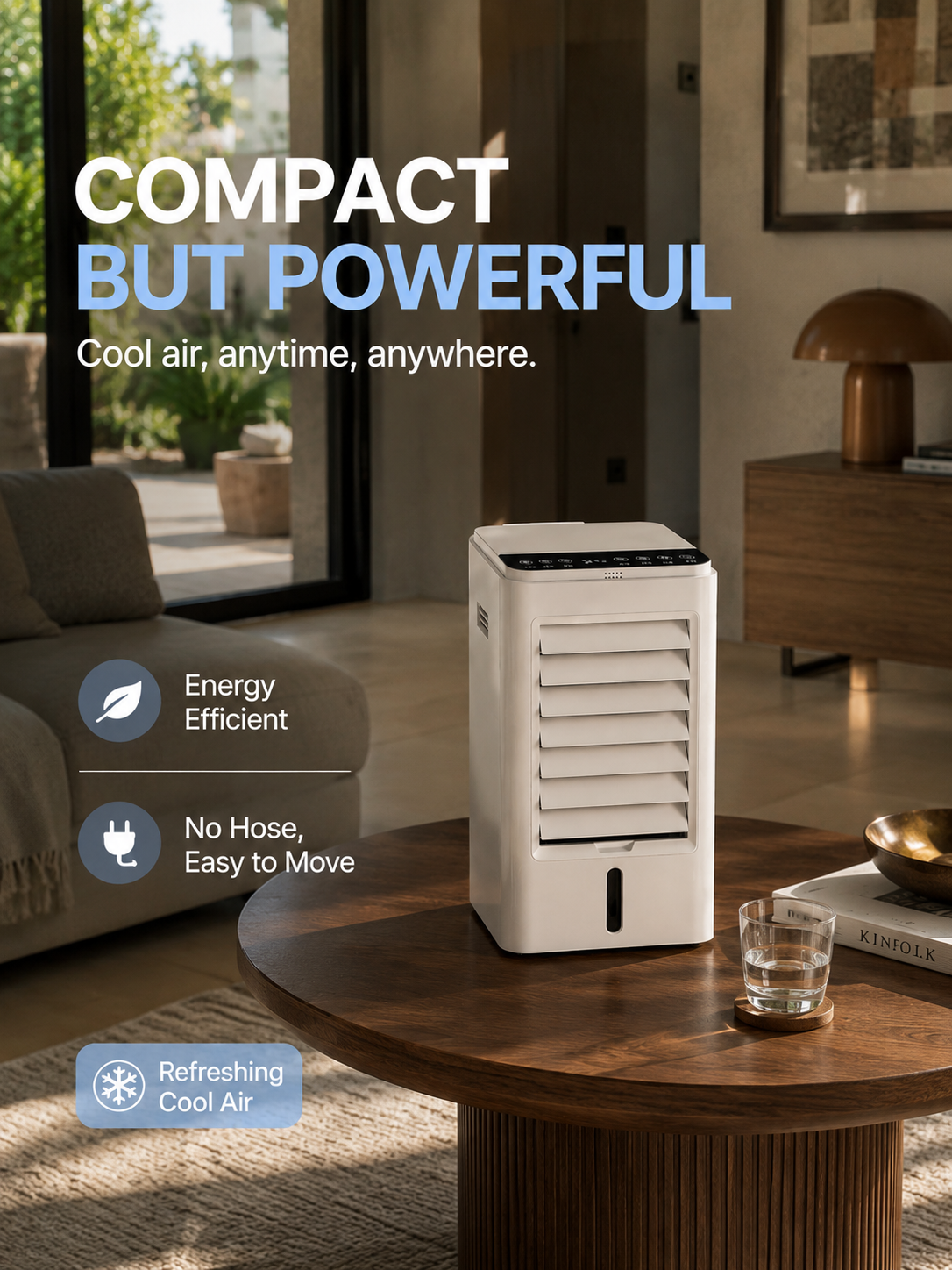 Frisoria Compact Pro — Mini Climatiseur USB pour Bureau