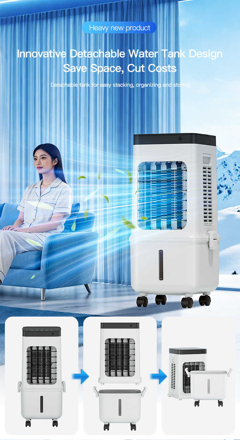 Frisoria Deluxe — Climatiseur Portable 4-en-1 avec Télécommande