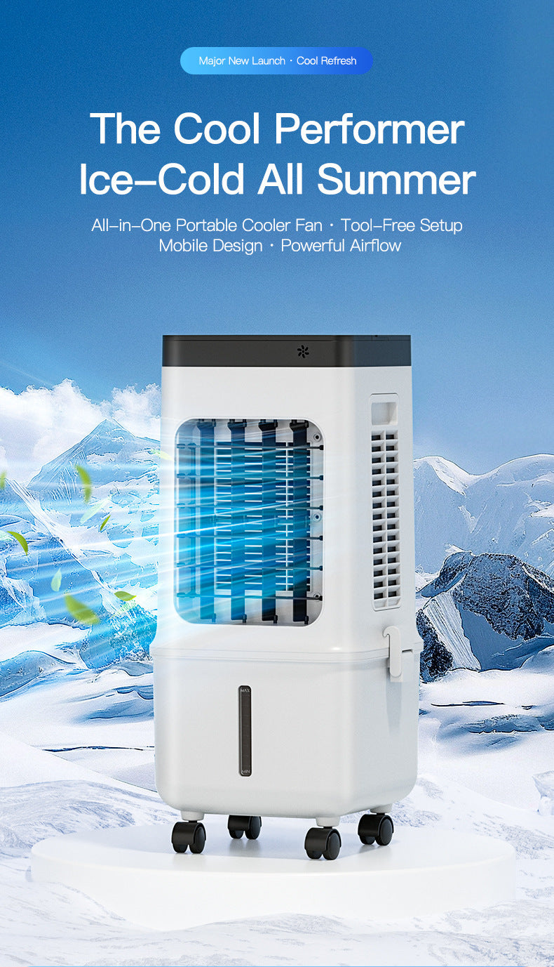 Frisoria Deluxe — Climatiseur Portable 4-en-1 avec Télécommande
