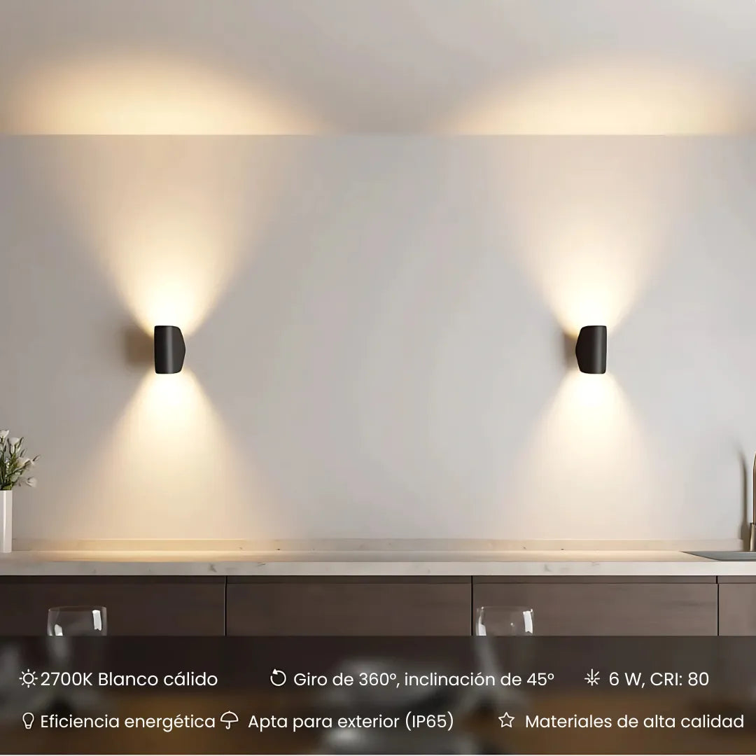 Polaris | lámpara de pared