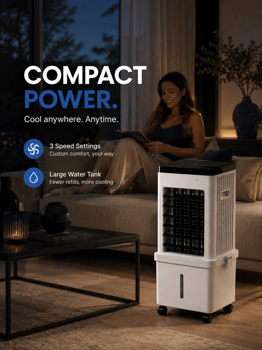 Frisoria Pro — Climatiseur Silencieux 9000 BTU 4-en-1