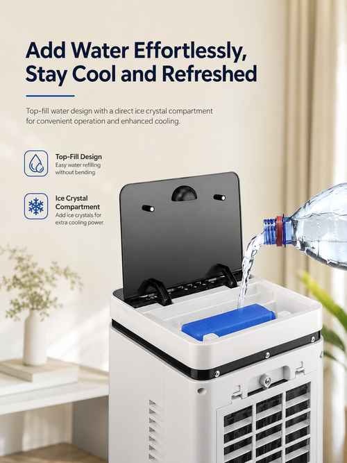 Frisoria Classic — Climatizador portátil con pantalla táctil