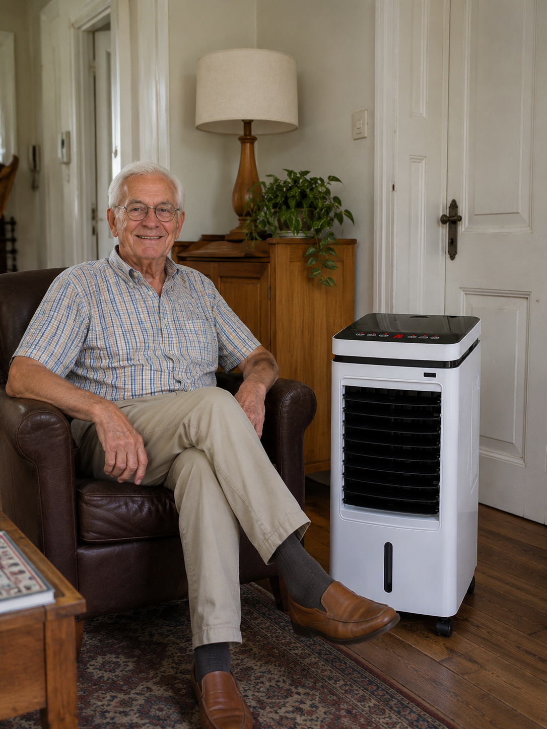 Frisoria Classic — Climatizador portátil con pantalla táctil