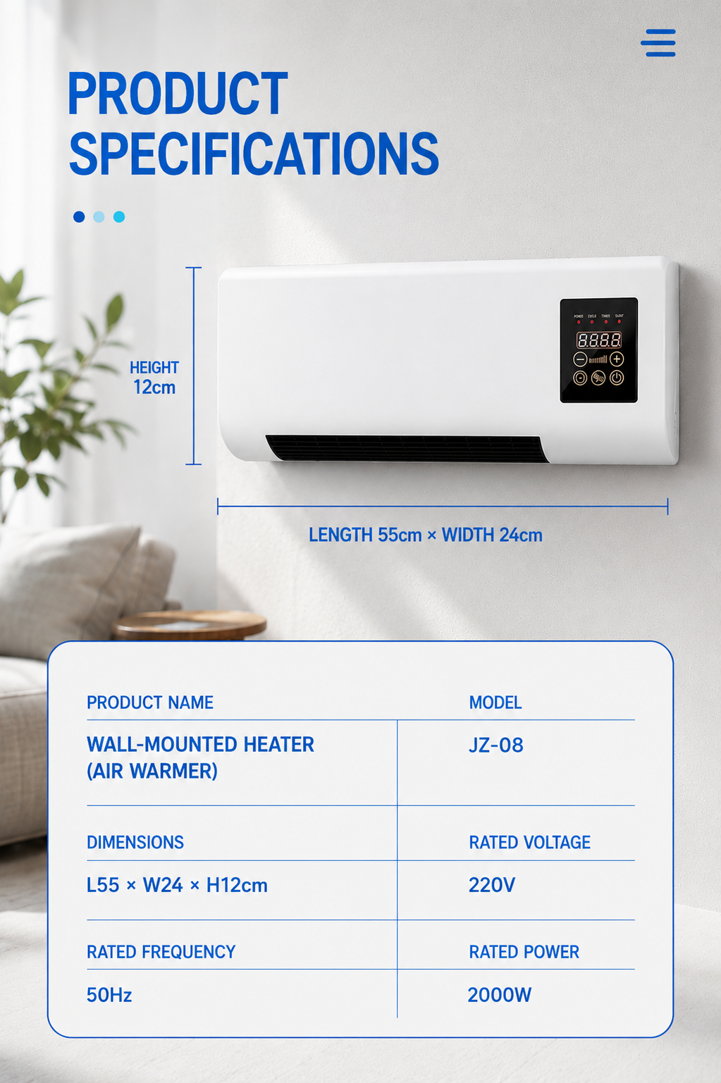 Frisoria Wall Pro — Climatiseur Mural Autonome à Installer